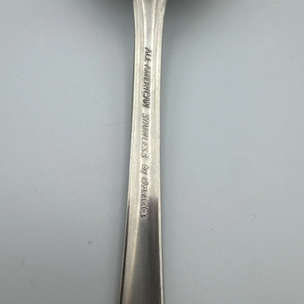 Oneida All American Stainless Glen Cove Serving Spoon
